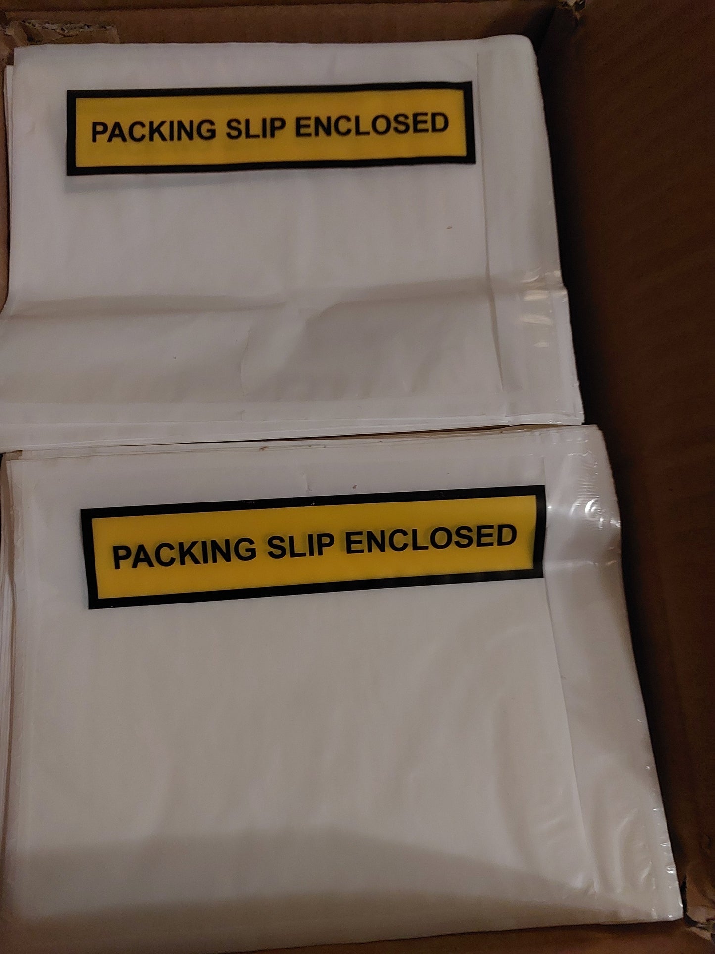 Packing Labelopes Packing Slip Enclosed 50 Pack White