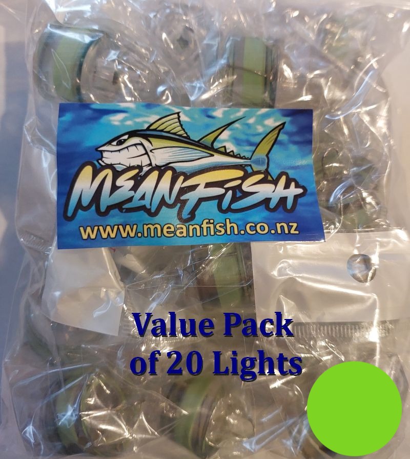 Value Pack (20) Deep Water Strobe Fishing Light 4cm x 2.5cm