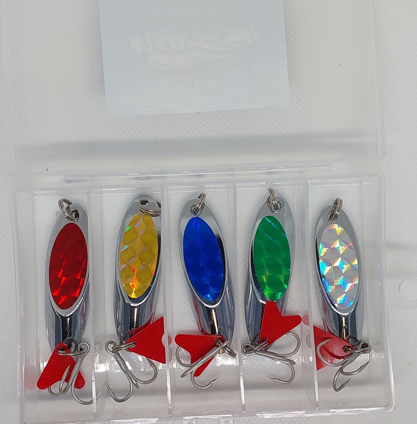 Premium Kahawai Lures 5 x 21 Grams with Tackle Box