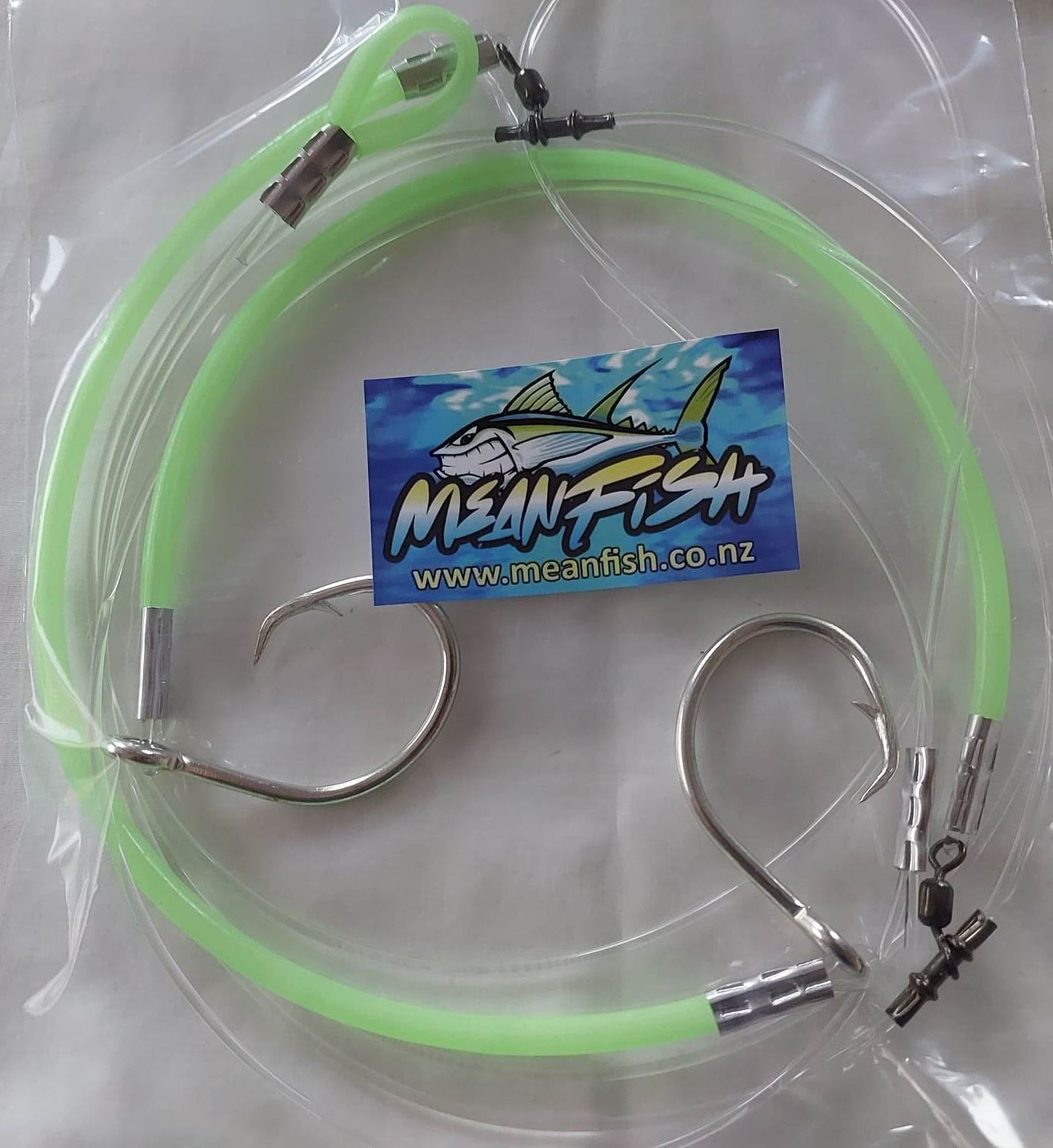MeanFish Hapuka (Grouper) 2 Hook Rig 14/0 Circle Hook