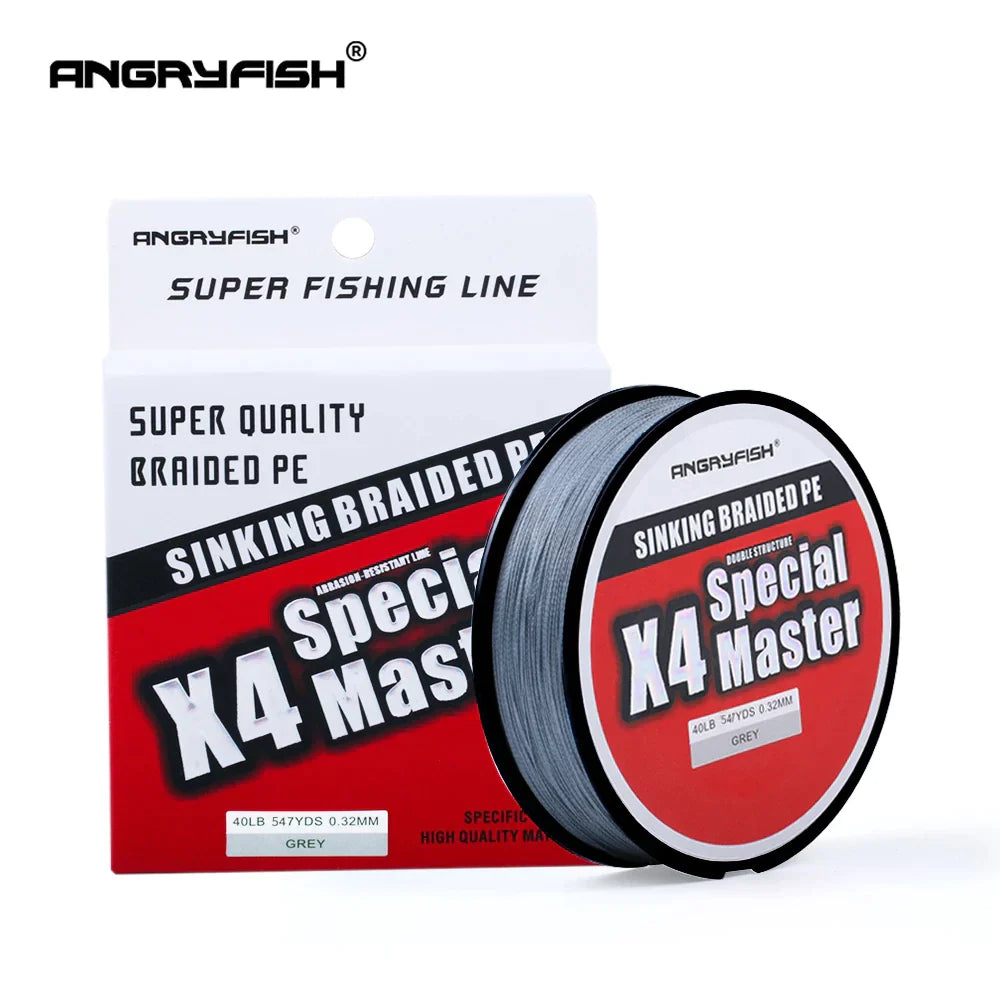 Sinking Braid - Angryfish 500M - 60 pound