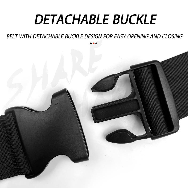 Adjustable Fishing Waist Belt with Rod Holder