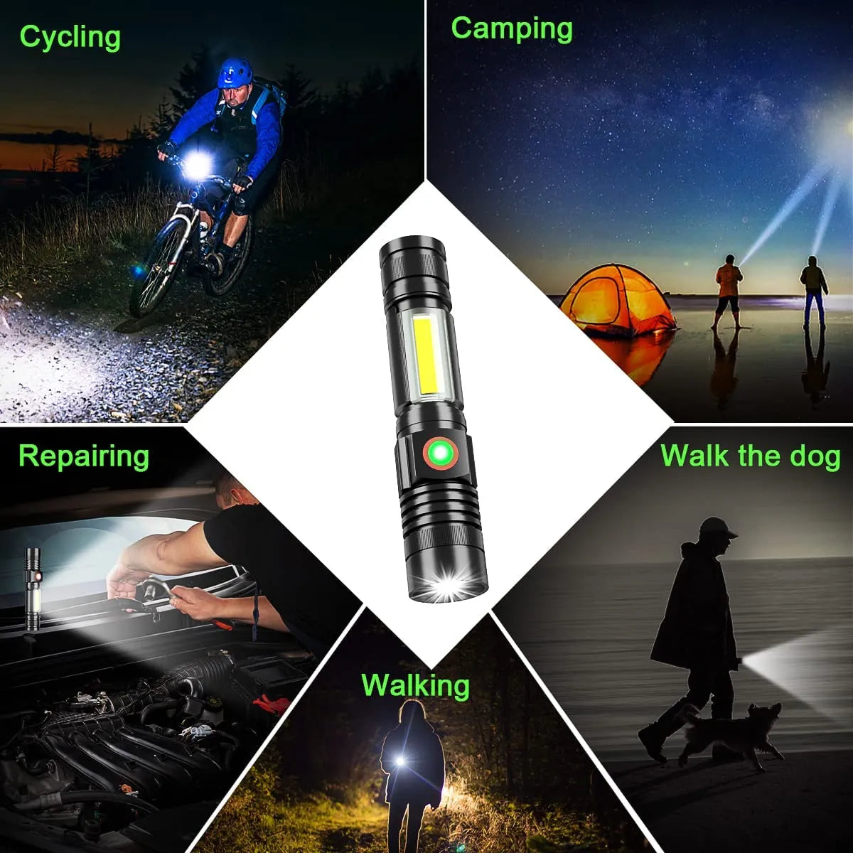 Waterproof Outdoor Light - Solar Powered