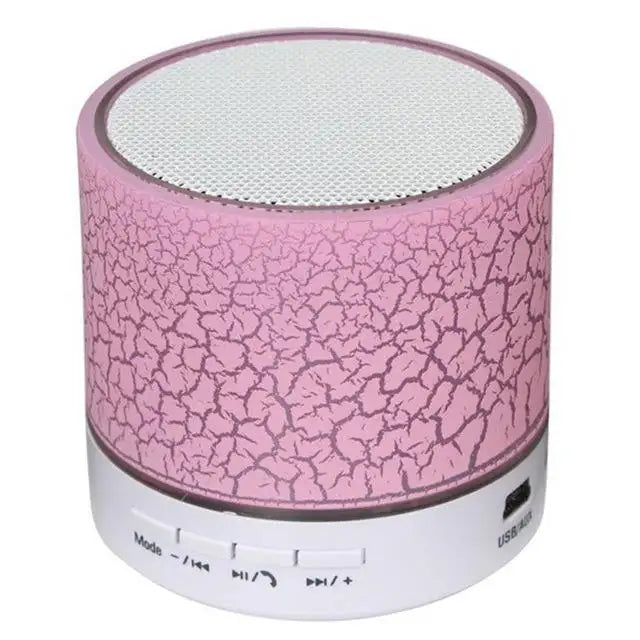 Portable Bluetooth mini speakers LED
