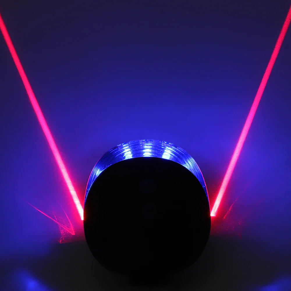 Waterproof Bicycle Cycling Lights Taillights LED - Blue