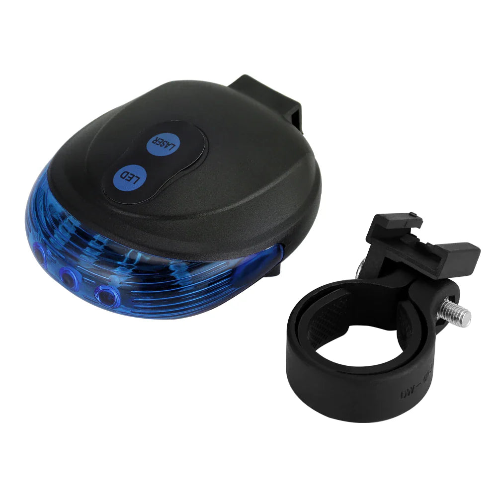 Waterproof Bicycle Cycling Lights Taillights LED - Blue
