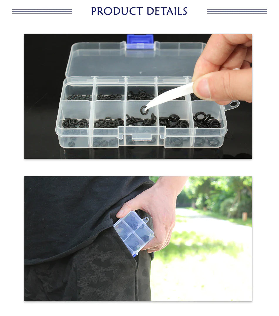 250 Peice Silicone O-ring Repair Kit