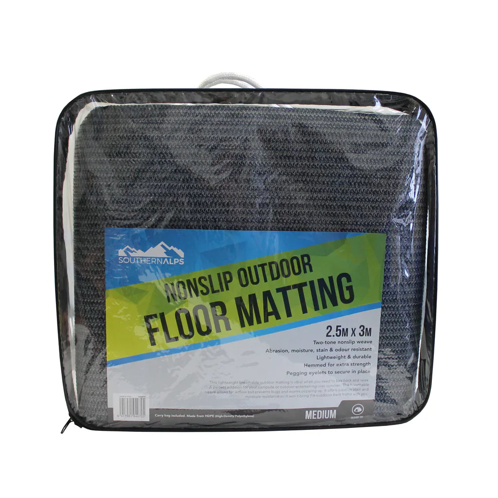 Floor Mat - Blue and Grey 2.5m x 3m - Southern Alps