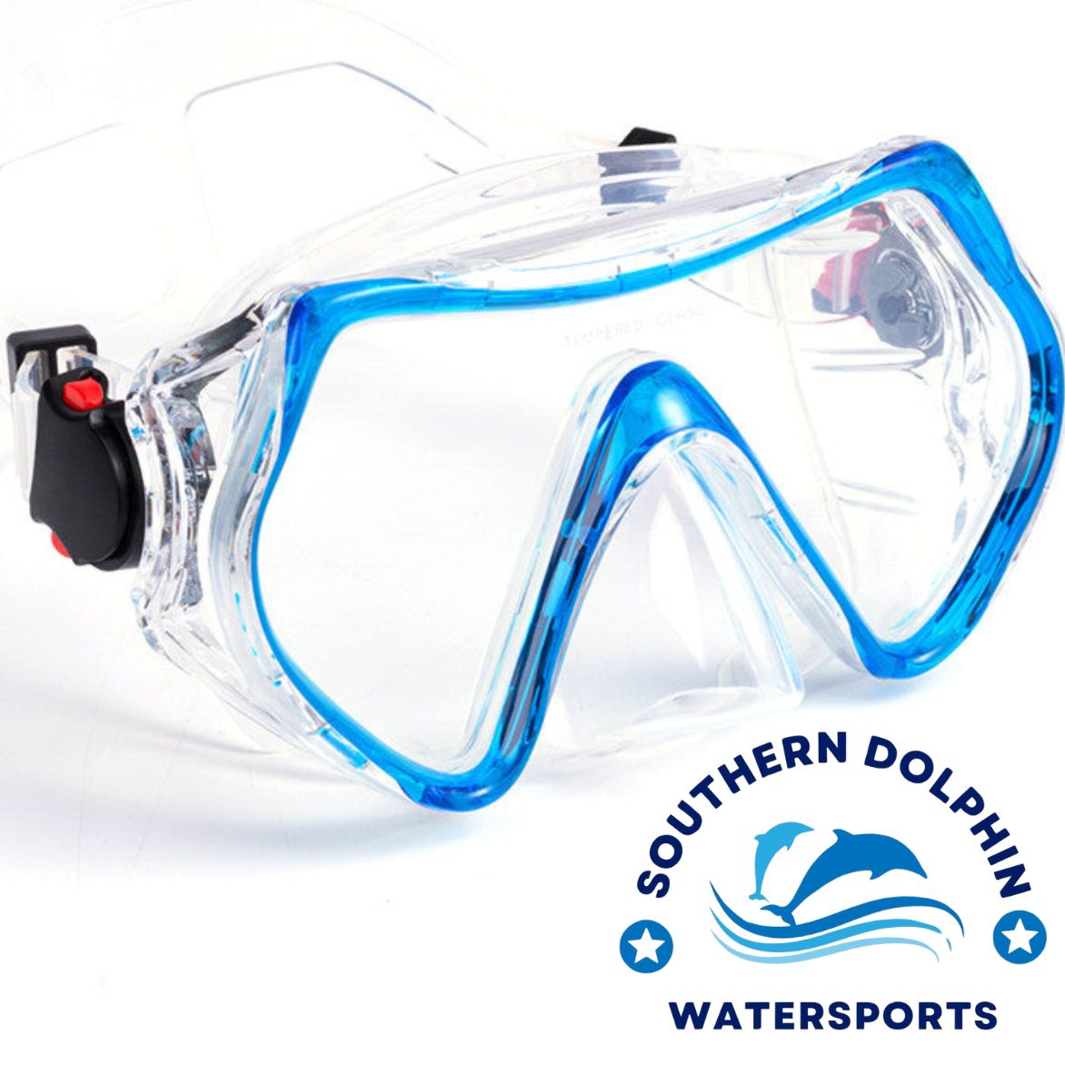 Southern Dolphin Adult Silicone Mask and Snorkel Set