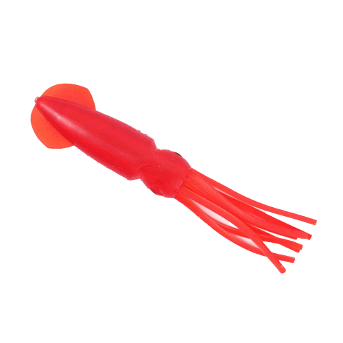 Pink 12.5cm Lumo Coloured Fishing Octopus Skirts (Pkt of 3)