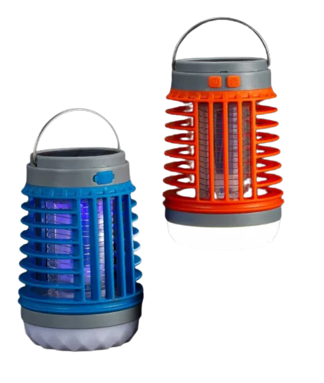 Rechargeable 3 in 1 Mosquito Zapper - Lantern & Torch USB / Solar
