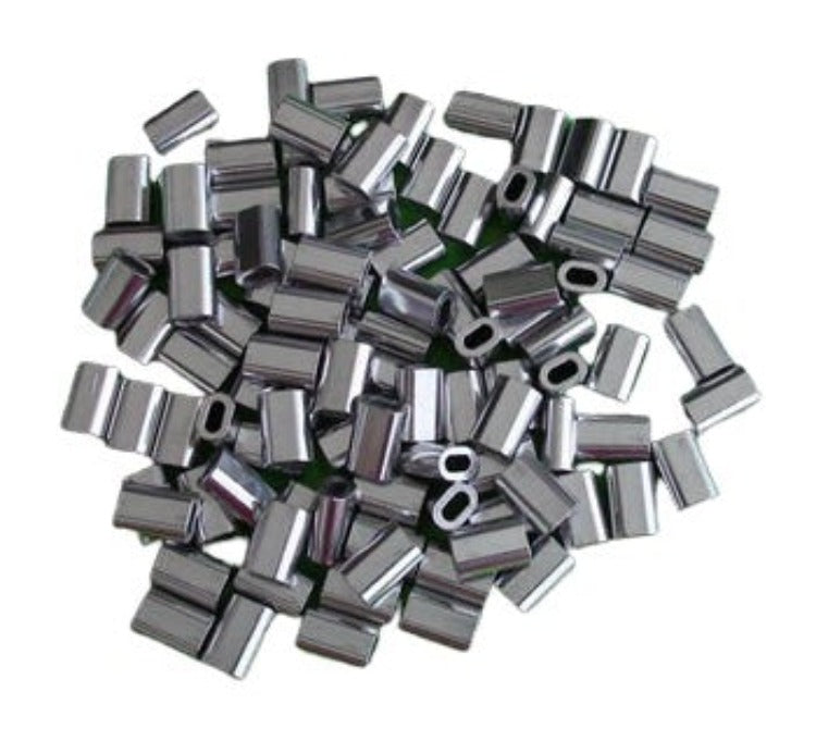 1.3mm Alloy Crimps PKT 50
