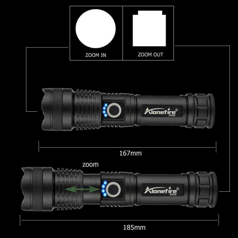 Outdoor Flashlight - Multi Fuction - USB Charged