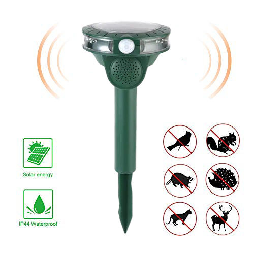 Outdoor Pest Repeller -  Ultrasonic -Solar Powered