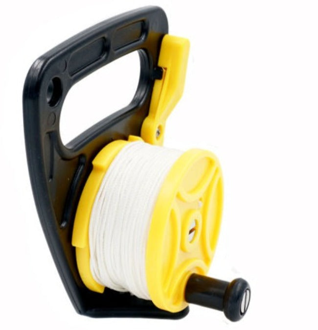 46M Diving Retractable Reel Tangle Free White Line