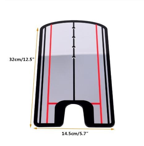 Golf Putting Mirror – 32x14.5cm Alignment Trainer | Swing & Eye Line Aid