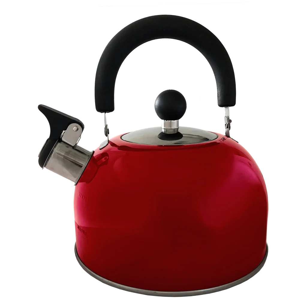 Red Whistling Kettle 1.5L - Southern Alps