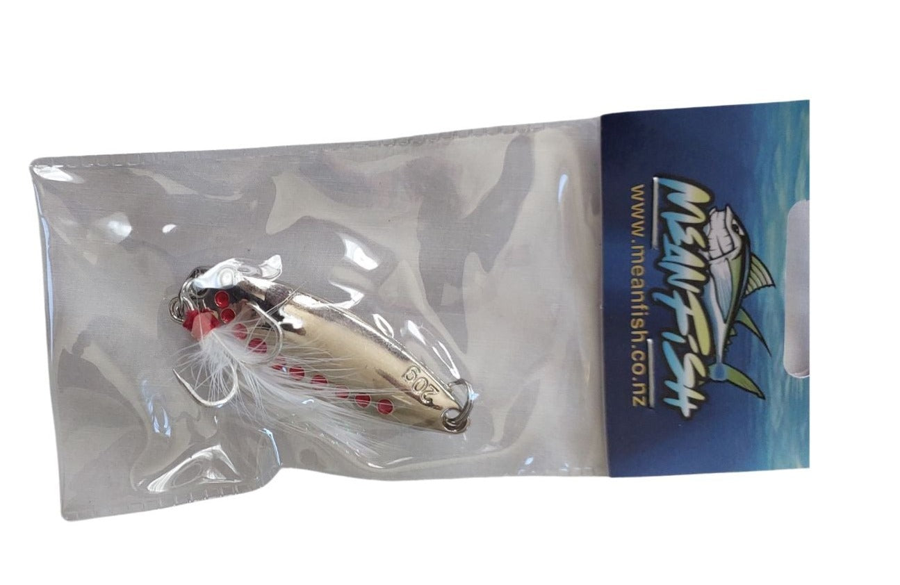 10gm - 5.5cm Feathered Sequin Lures