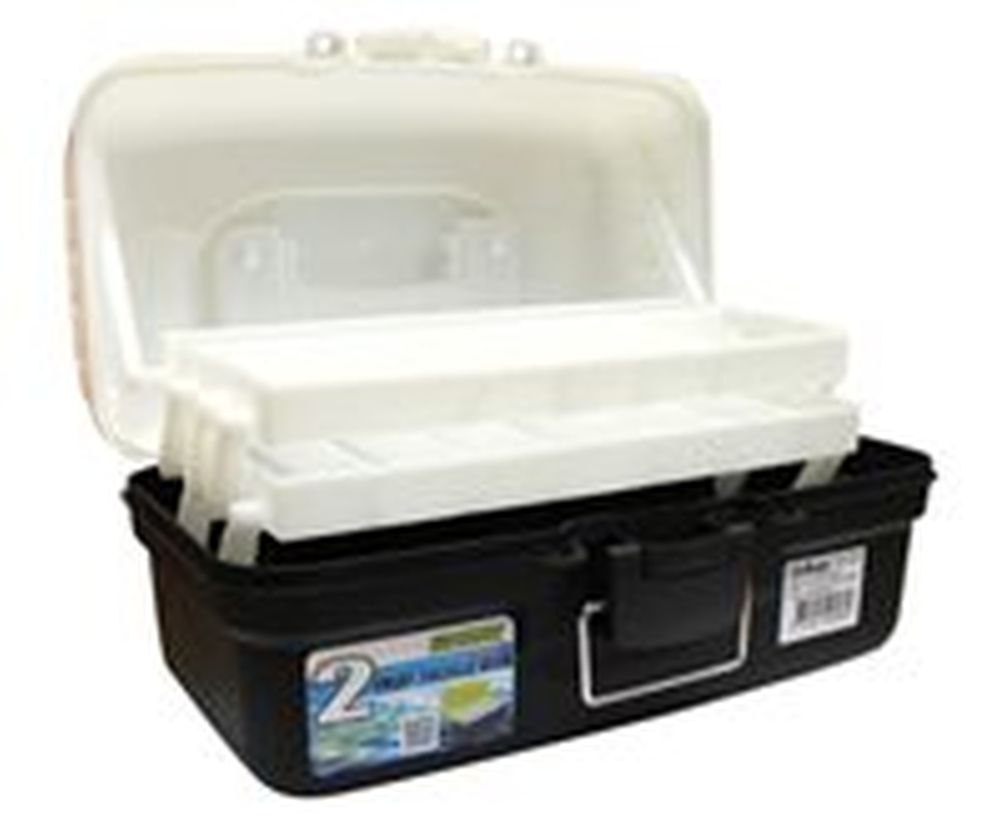 2 Tray Tackle Box - White - Pro Hunter