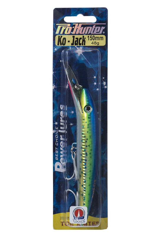 Pro Hunter 150mm Kojak Lure - Blue / Green