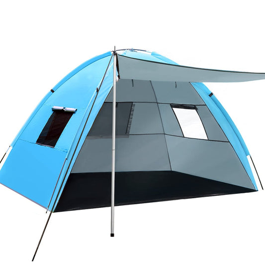 Weisshorn 4 Person Camping Tent | Beach Sun Shade Portable Hiking Shelter
