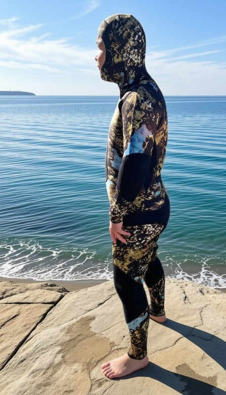Premium 2pc 5mm Open Cell Spearfishing Wetsuit